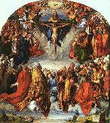 Albrecht Durer Adoration of the Trinity painting